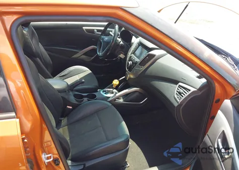 2016 Hyundai Veloster from USA, damaged, VIN KMHTC6AD8GU285909